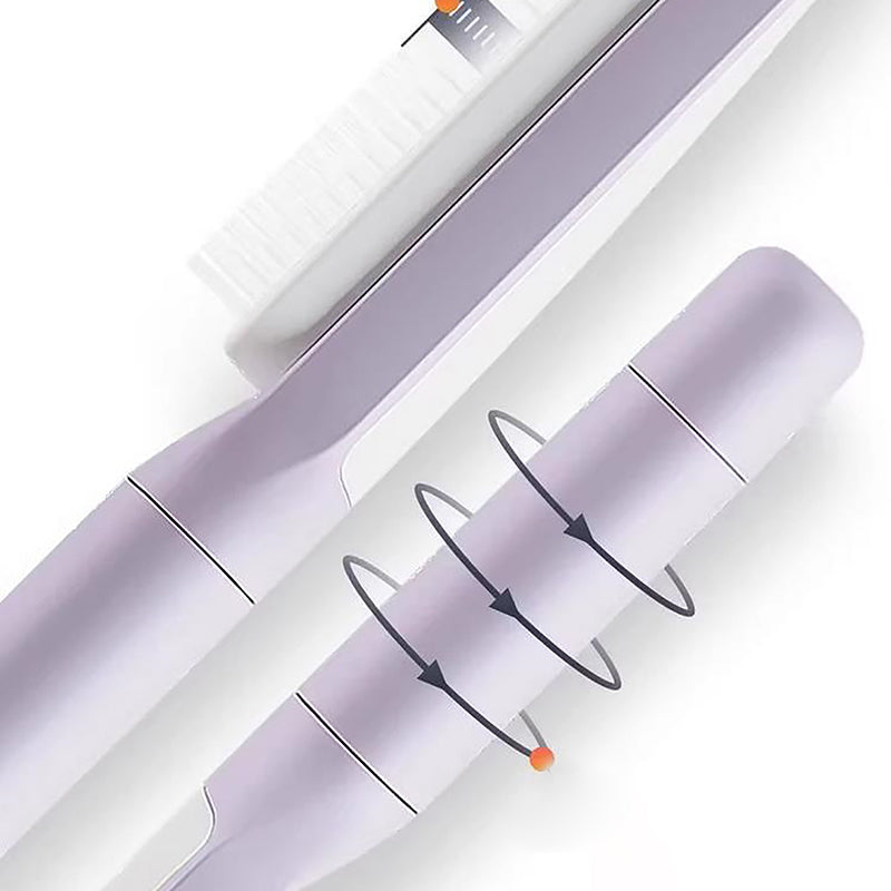 Self-Cleaning Easy-Twist Hair Brush